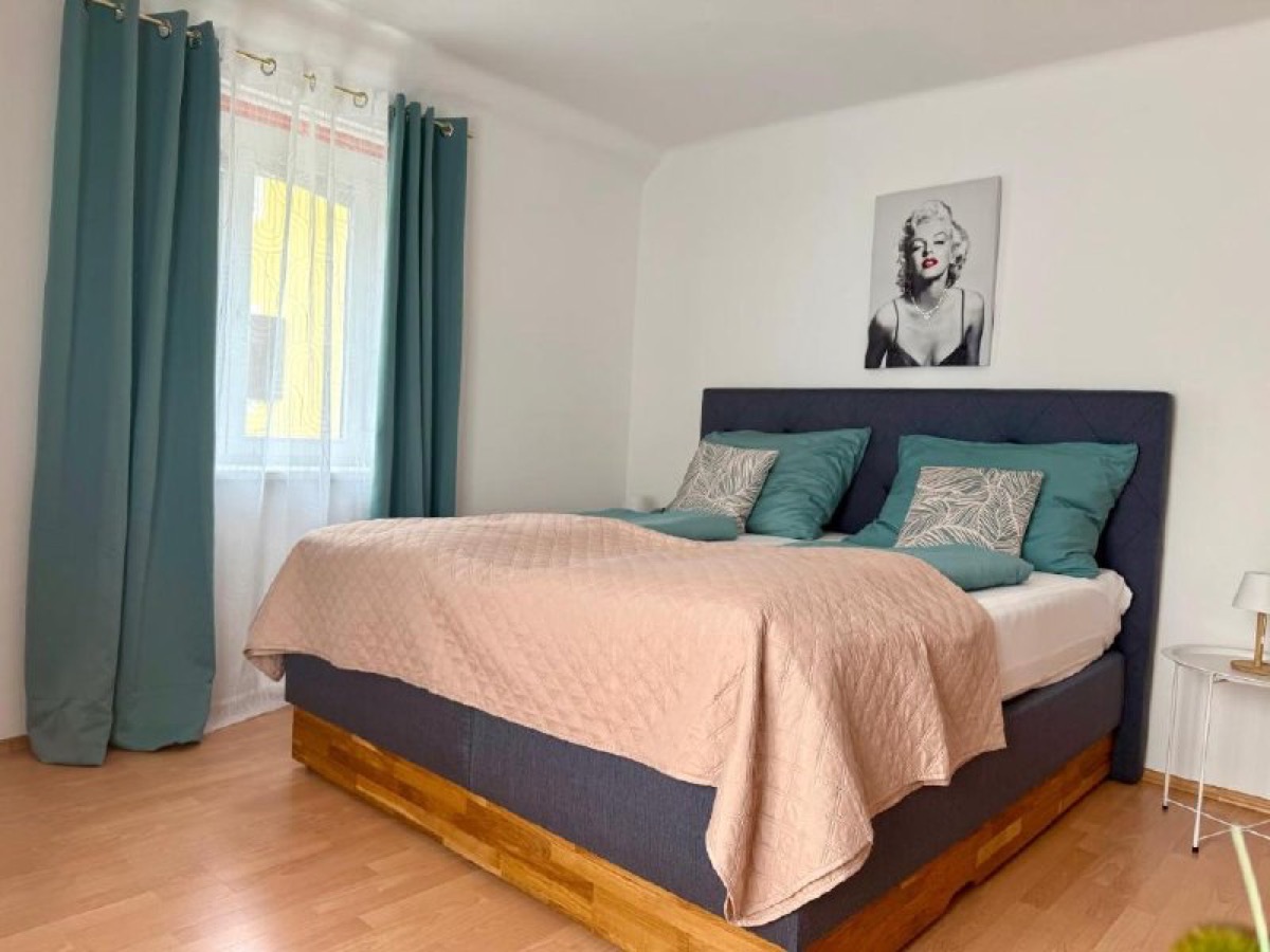 Schlafzimmer im Apartment D01