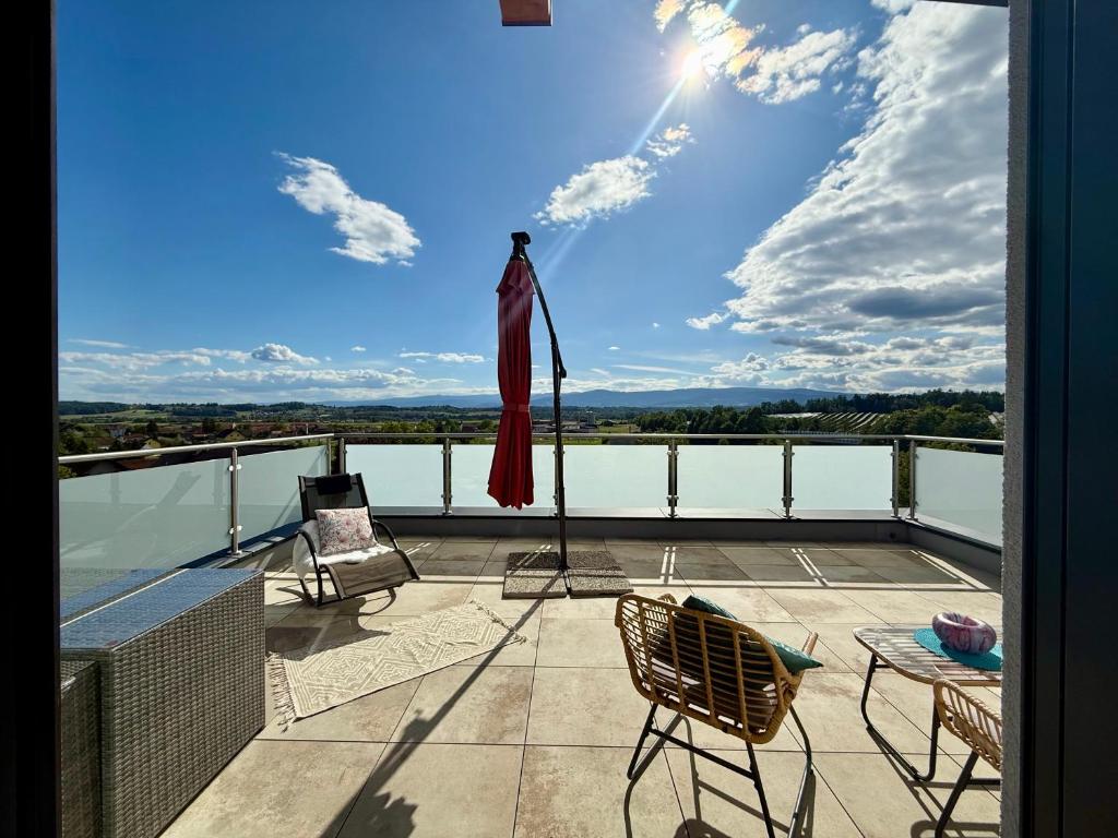 Sunny terrace with view Top 1